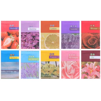 

1pc Deodorant Wardrobe Closet Sachets Fruit Flower smell Car Sachet Dried Clothes Damp Mildew Odor Fragrance Household Sachet
