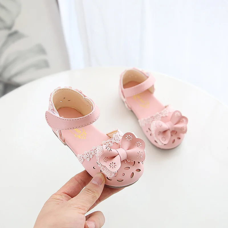 baby girl first walker sandals