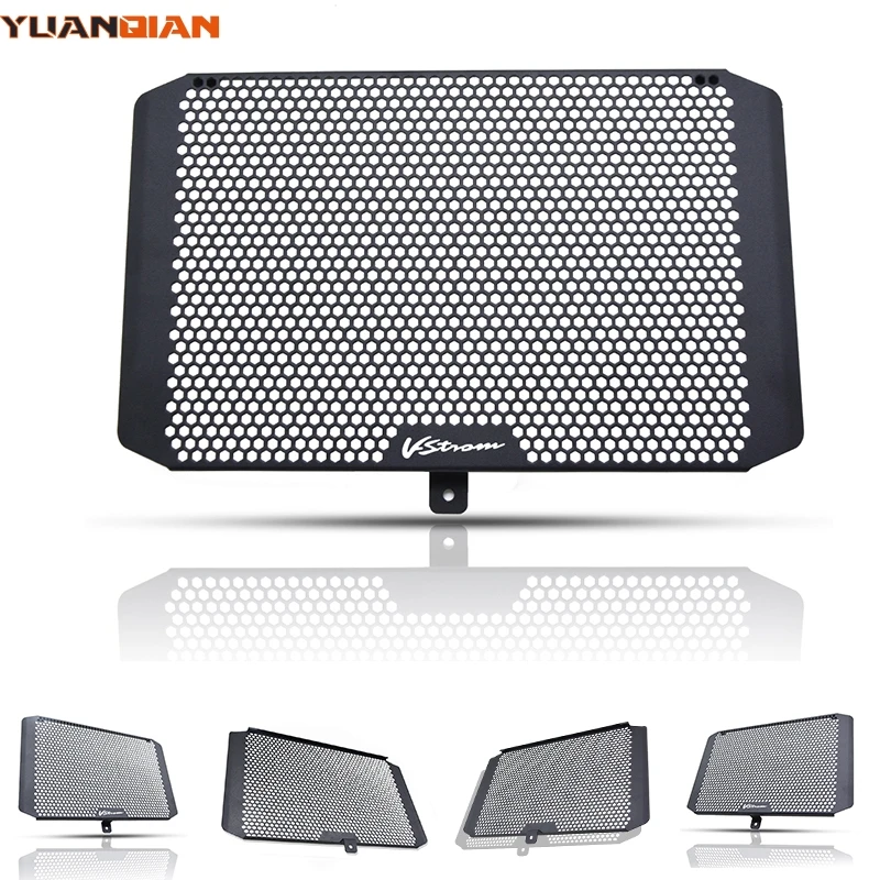 

Motorcycle Accessories Aluminum Radiator Grille Guard Cover Protector Motorcross Radiator Guard for Suzuki V-Strom 650X 2017