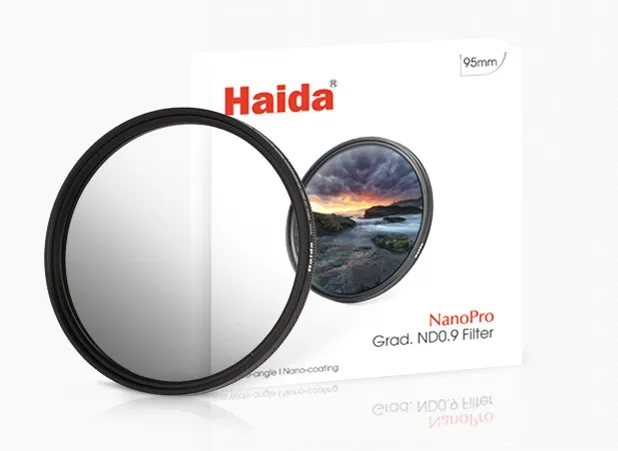 Градиентный нейтральный фильтр для объектива камеры NanoPro GND0.9(8x) 67 72 77 82 95 мм