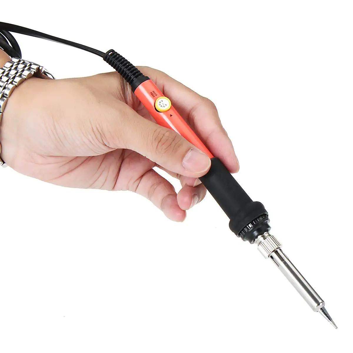 71PCS 60W Electric Soldering Iron Tips Kit Wood Burning Pen Adjustable Engraving Tool Set Welding Equipment Tools Woodworking