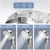 Bathroom Shower Head Water Saving High Pressure Nozzle Bath Sprayer Tourmaline Anion Stone Filter Rainfall Handheld Shower Head 2