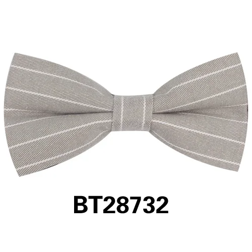 BT28732 Мужской галстук-бабочка Классический Полосатый мужской и женский галстук-бабочка Бизнес Свадьба взрослые цветочные галстуки-бабочки костюмы галстуки-бабочки - Цвет: BT28732