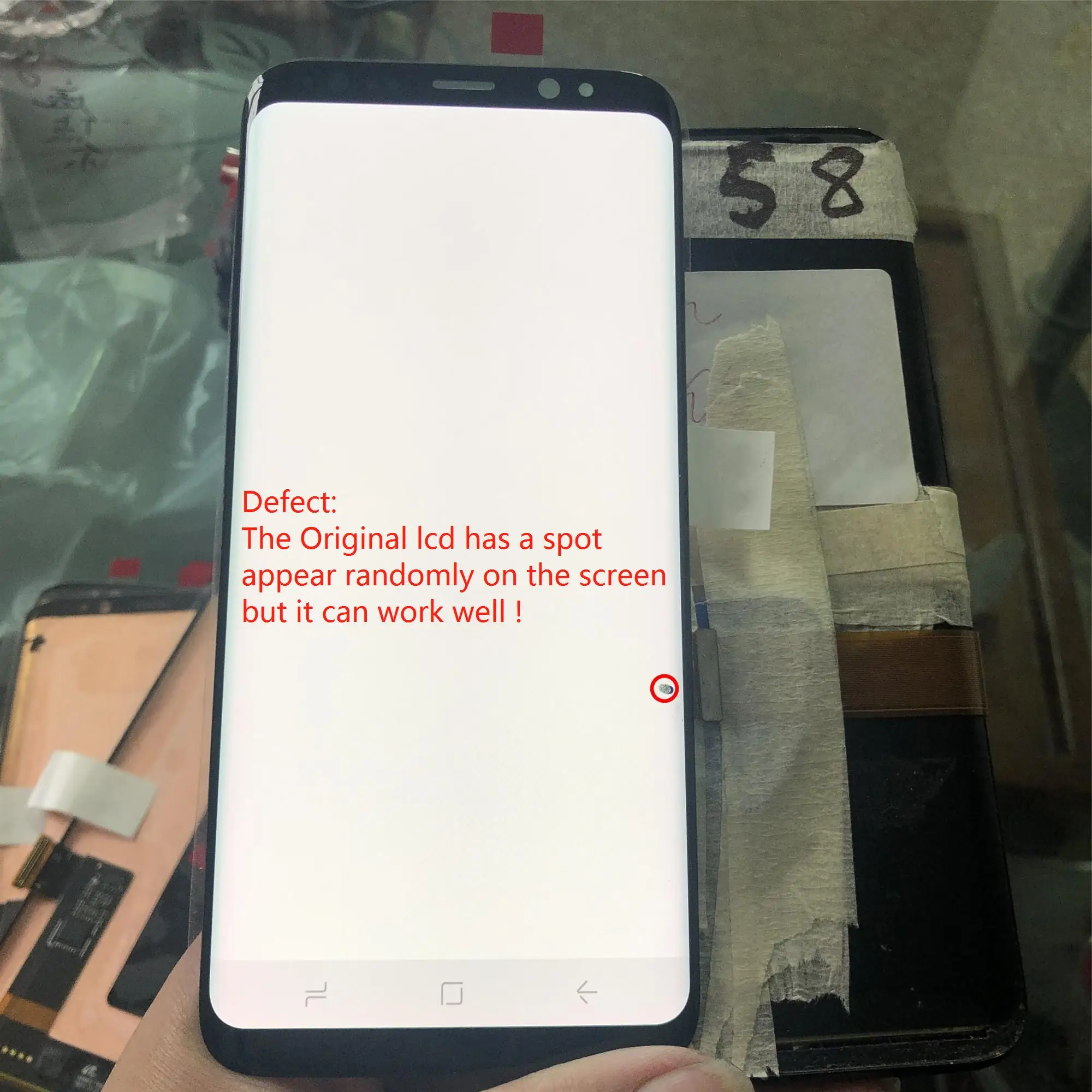 Super AMOLED  Replacement LCD For SAMSUNG Galaxy
