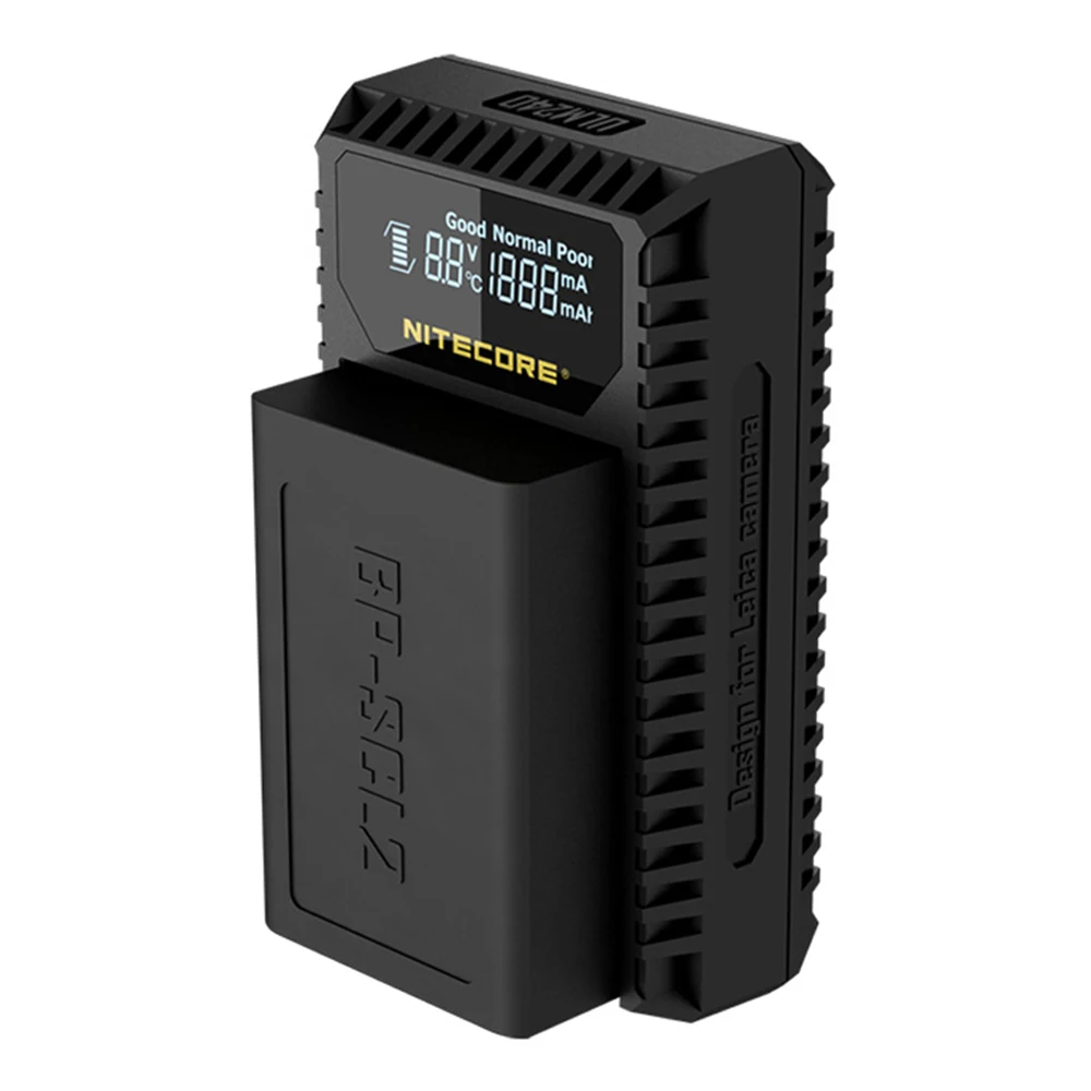 

Nitecore ULM240 USB Tarvel Charger for Leica BP-SCL2 Leica M batteries (type 262) M (type 246) M (Typ 240) M-P M240P Camera