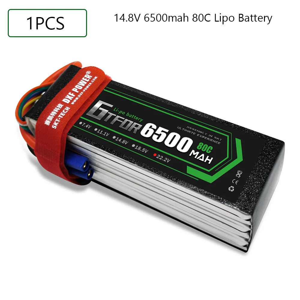 GTFDR 4S 14 8 V 6500mah 80C 160C Lipo батарея XT60 T Deans XT90 EC5 для FPV Дрон самолет автомобиль гоночный