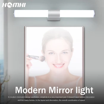 

Bathroom light led mirror vanity wall sconces home deco night light fixtures mini modern led tube makeup lighting 85-265v homhi