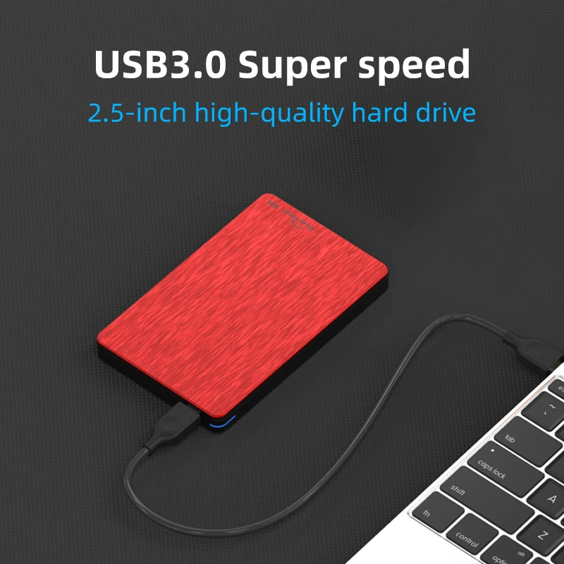Blueendless-disco Rígido Externo de 2022 Polegadas de Metal Mais Abs-plástico Sata de Disco Rígido Usb 1tb2tb para Laptop Hdd Usb hd Externo Discos rígidos externos - Imagem 2