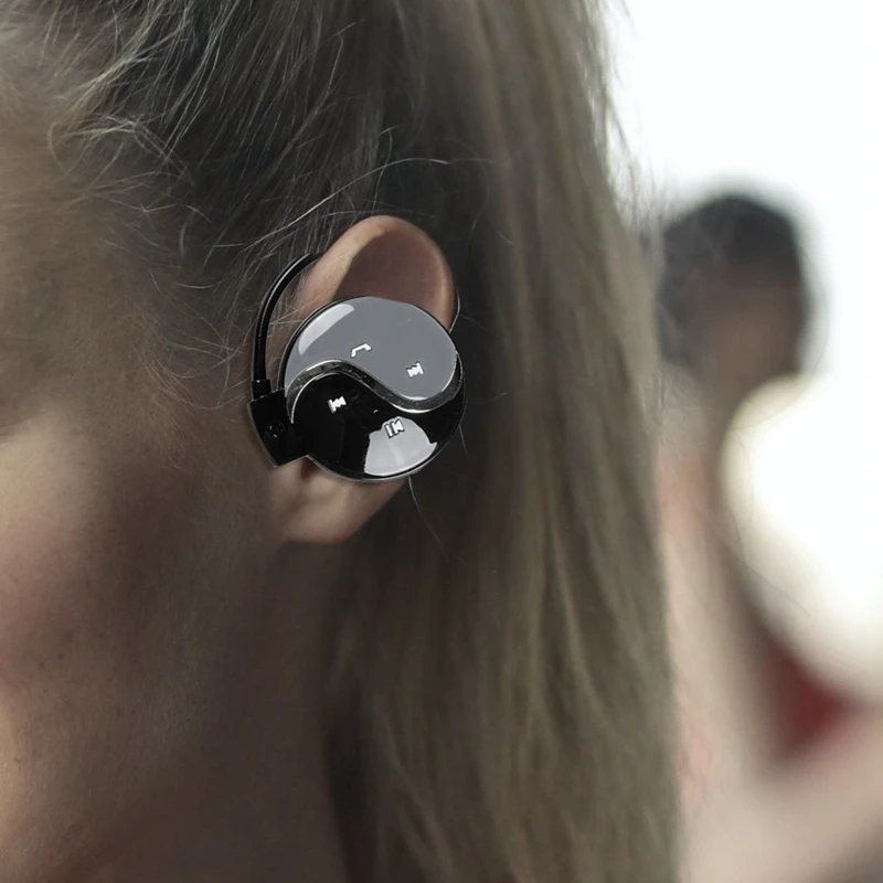 Мини 603 беспроводные Bluetooth наушники спортивные стерео fm радио Mp3 музыкальный