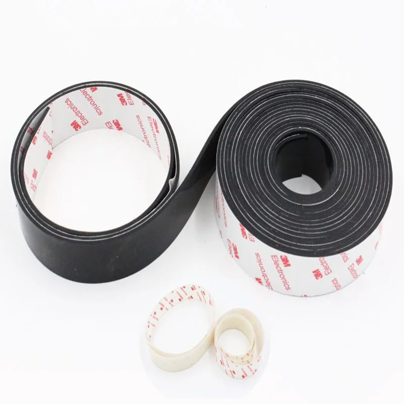 

2cm*1mm*2meters anti slip silicone rubber plastic bumper damper shock absorber self adhesive silicone feet pads for furniture