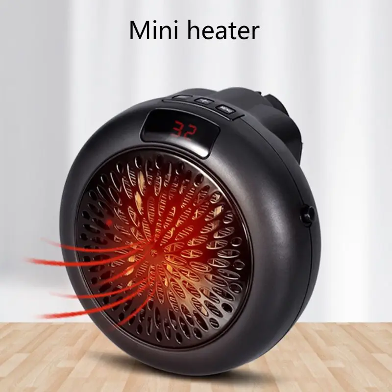 

Safe Mini Portable Ceramic Space Heater with Adjustable Thermostat