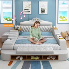 Сделано в Китае Foshan Современная электрическая массажная кровать для спальни