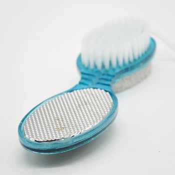 

Random Color Remove Dead Skin Relaxation Care Exfoliating Multifunctional Massage 4 In 1 Bathroom Spa Foot Scrubber