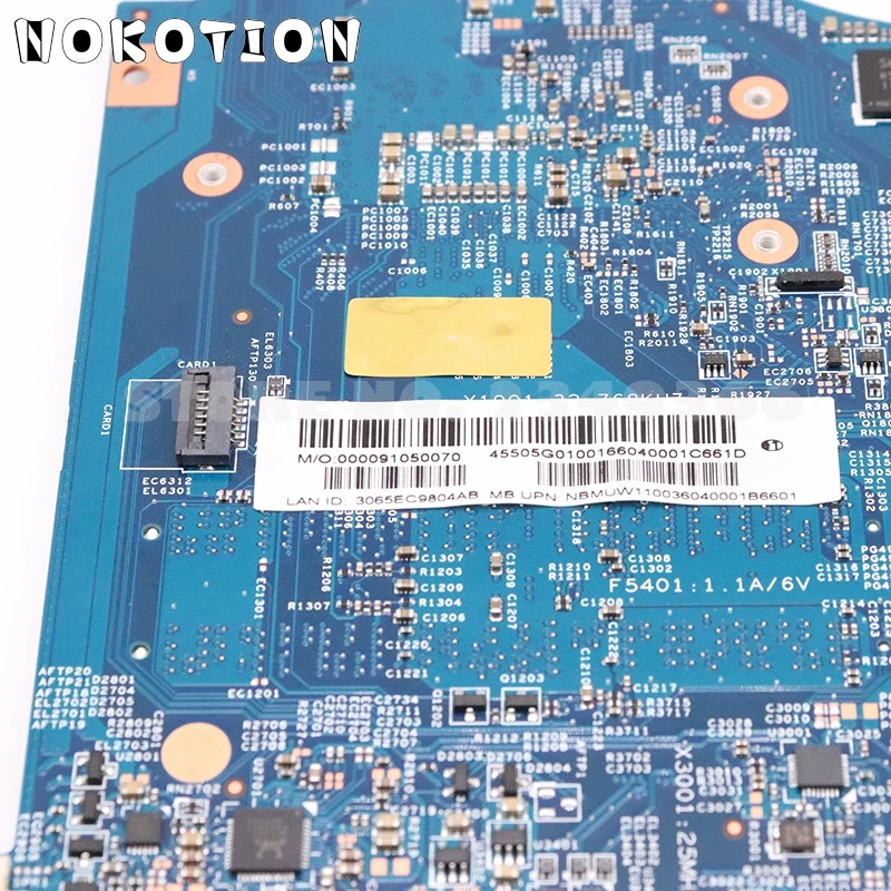 Greatest  NOKOTION for Acer aspire VN7-571 VN7-571G laptop motherboard NBMUW11003 NB.MUW11.003 448.02F09.0011