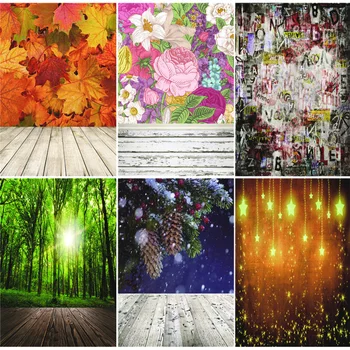 

Vinyl Custom Photography Backdrops Prop Wooden Planks Theme Photography Background SD200427-01