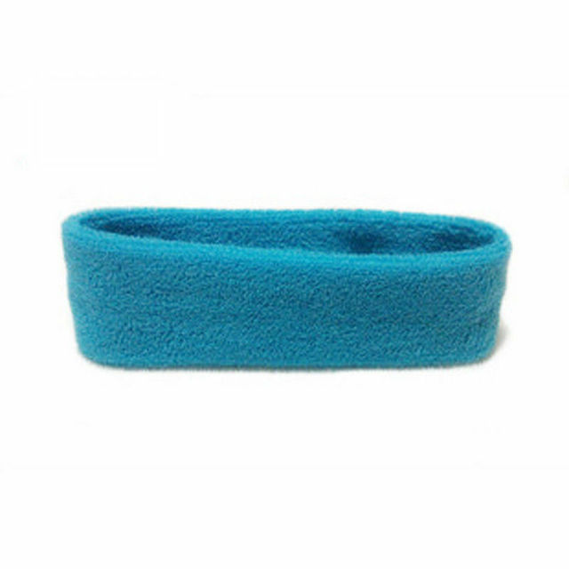 Cotton Sweatband Headband for Men Women Unisex Yoga Hairband Gym Stretch Head Bands Strong Elastic Fitness Basketball Band