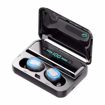 

TWS Bluetooth Earphones 8D Stereo Wireless Earbuds with LED Power Display Case Stereo Sound HD Call Waterproof with Charging Box