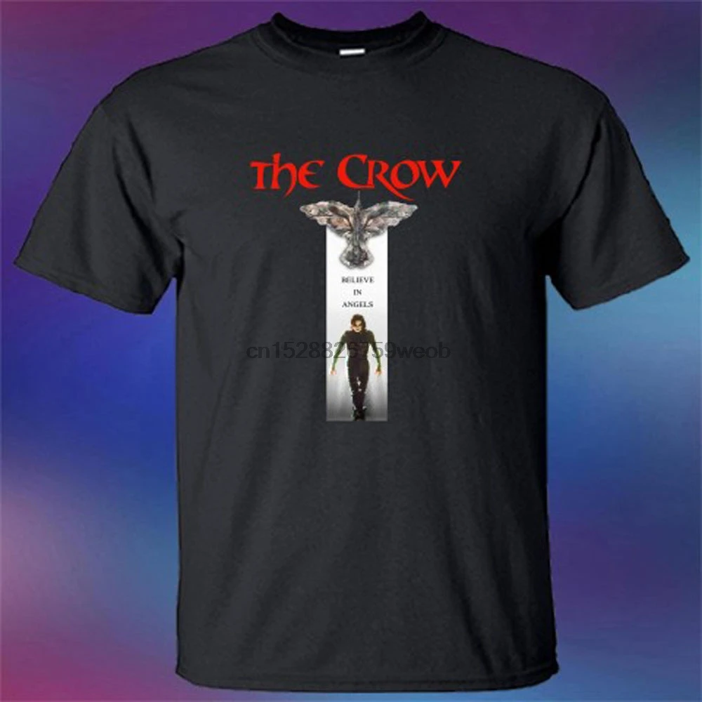 Новая футболка thriller MenBlack Femmes The Crow Movie размер S 3Xl скидка из 100% хлопка для мужчин |