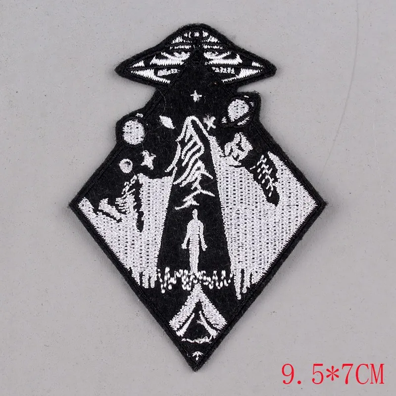 5P-PE4727CT Игра престолов рок-группы нашивки для одежды Сделай Сам полоса вышитая железная нашивка на одежду Металлические Значки для рюкзаков - Цвет: 5P-PE4727CT