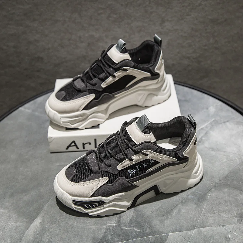 2021 Spring New Korean Female Red Sports Shoes Female I Casual Shoes Trend Platform Sneakers Women Shoes