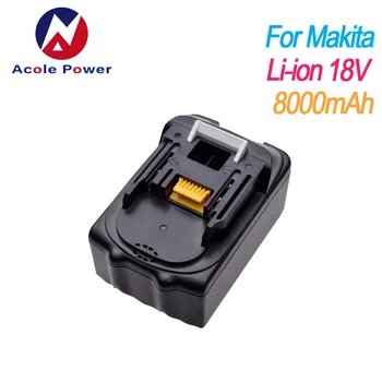 

8000mAh Cordless Drills Rechargeable Replacement For Makita 18V lithium-ion battery BL1850 BL1860b BL1840 BL1830 BL1815 LXT400