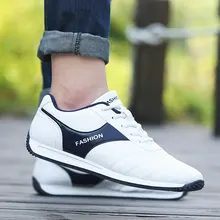 Кожаная Водонепроницаемая спортивная обувь для отдыха; Мужская Удобная дышащая износостойкая прогулочная обувь; легкие мягкие беговые кроссовки