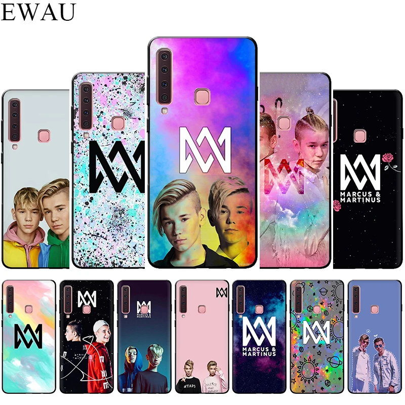 

EWAU Marcus Martinus Silicone phone case for Samsung A3 A5 A6 Plus A7 A8 A9 A10s 20s 30s 40s 50s 60 70 J6