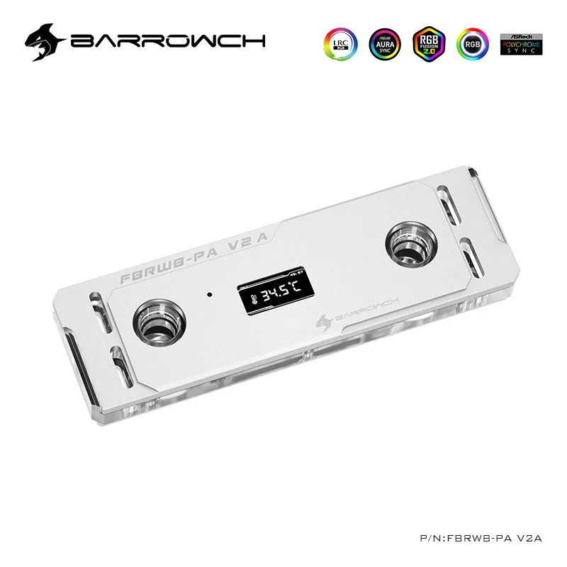 Водяной блок BARROWCH RAM с термометром экран памяти охладитель армированная