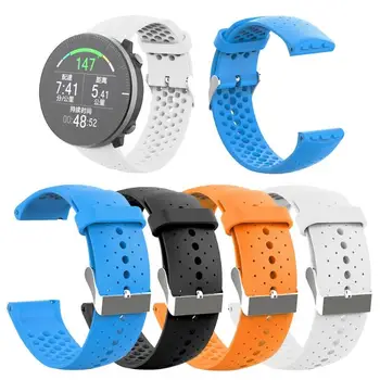 

Durable Watch Strap Delicate Design Silicone Adjustable Sport Watchband Bracelet Belt for Polar Vantage M Smartwatch