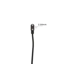 Cabo magnético de carregamento para smartwatch, cabo inteligente com tomada magnética de 2.84mm