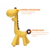 1PC Silicone Giraffe Baby Teether Animal Newborn Teething Toy Kids Care Organic Nursing Gift BPA Free Pacifier Chain Accessories ► Photo 3/6