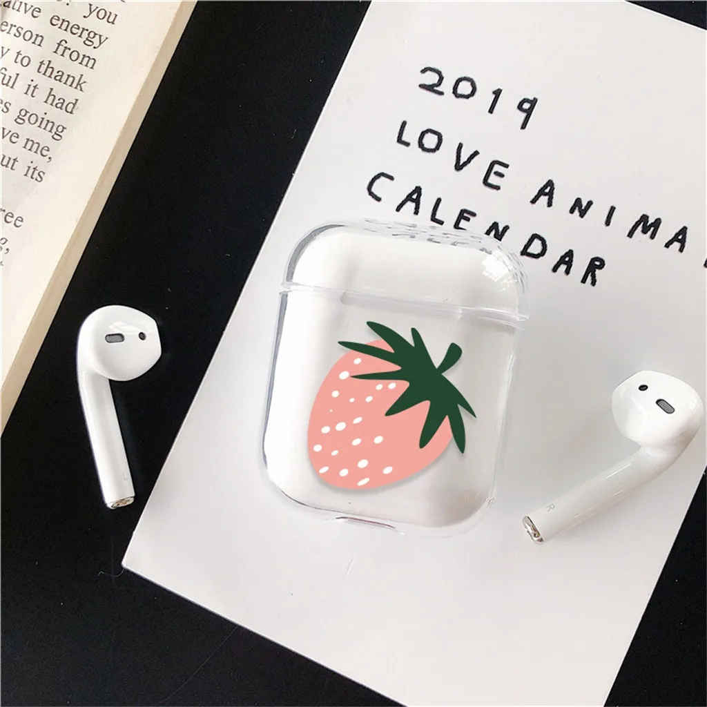MULTICOLOR HIPERDEAL для Airpods наушники силиконовый кожаный чехол с брелок сумка кожа милый компьютер чехол Нижняя Зарядка дизайн - Цвет: MULTICOLOR
