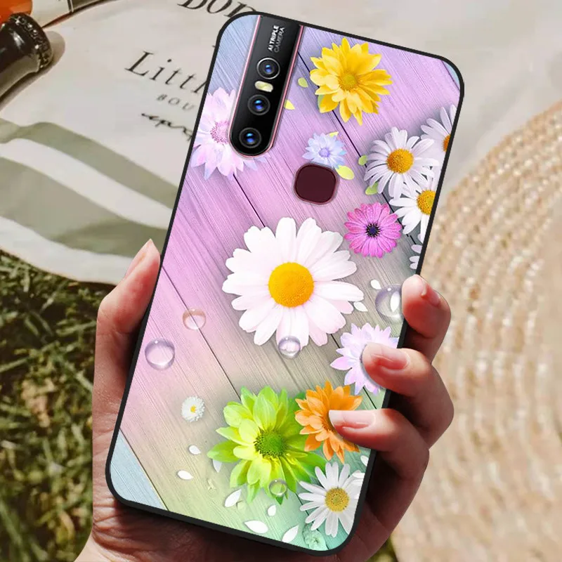 iphone pouch For VIVO V15 Pro Case Silicon Back Cover Phone Case for VIVO V15 Pro V15Pro V 15 1819 Cases Soft bumper coque VIVOV15 Pro 1818 mobile phone case with belt loop Cases & Covers