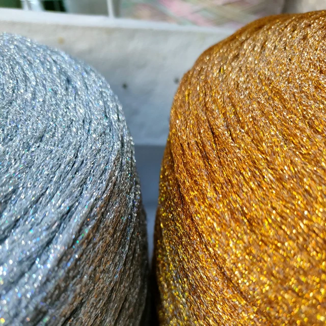 Quality New 250g colorful unique Gold silver silk cotton Metallic yarn  skein crochet yarn for knitting knit Sewing thread X3055 - Price history &  Review, AliExpress Seller - YIYIYIBA Official Store
