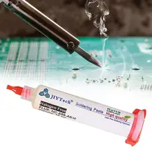 1pcs Soldering Paste No-clean Syringe Tin Liquid Flux / For CPU Chips Phone Melting Point Chips Mobile Motherboard I6T5