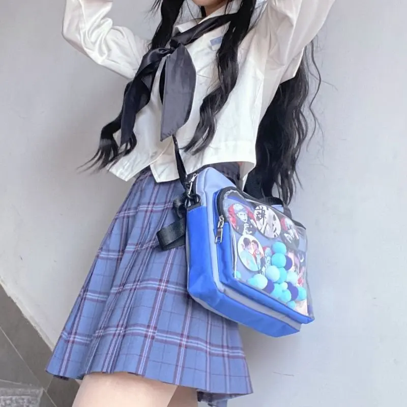 JK uniform shoulder bag Sexy Shoulder bag Cute handbags for women Teen Girls Shopper bag Handbag Japanese Ita Bag Women's bag 