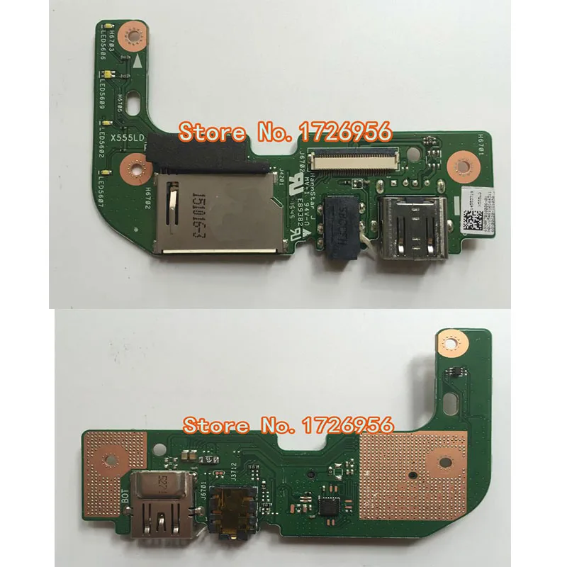 Оригинал для X555L X555LD USB аудио кардридер X555LD_IO плата | Компьютеры и офис