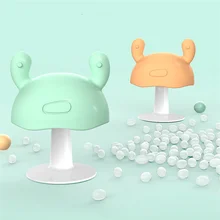 

Super Soft Silicone Baby Soothing Pacifier Mushroom Teether Breast Shape for Sucking Stage Prevent Finger Chewing Falling Down