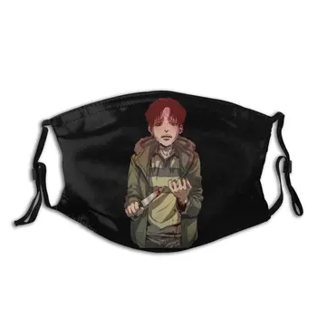 

Yoonbum Killing Stalking Men Non-Disposable Face Mask Anti Bacterial Dust Protection Cover Respirator Muffle Mask with Filters