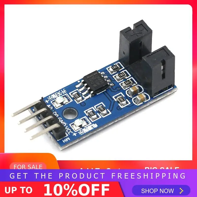 4 контактный инфракрасный Скорость Сенсор модуль для Arduino/51/AVR/PIC 3,3 в-5 в Высокое качество