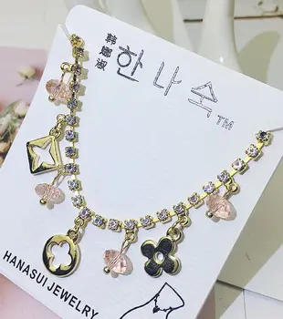 

30 Pcs/lot fashion women cool design crystal style bracelet 200801-37