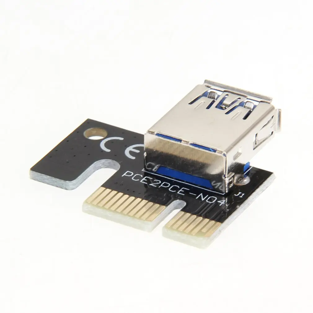 

Mini USB 3.0 Graphics Card Riser Card PCI-E 1X To 16X Mining Extension Adapter Mining Extender Mining Accessories Drop Shipping