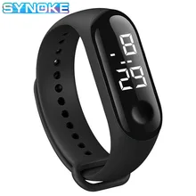 

Xiaomi Smart Bracelet Led Watch Waterproof Electronic Watch M3 Generation Touch Sports Student Watch Multi-Color