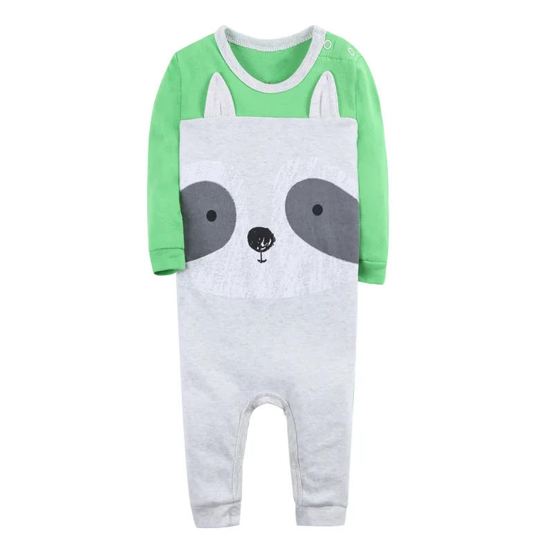 

Spring New Style Men And Women Infant Animal Modeling Onesie Long Sleeve Leveling Feet Crawling Clothes Conjoined Twins CHILDREN