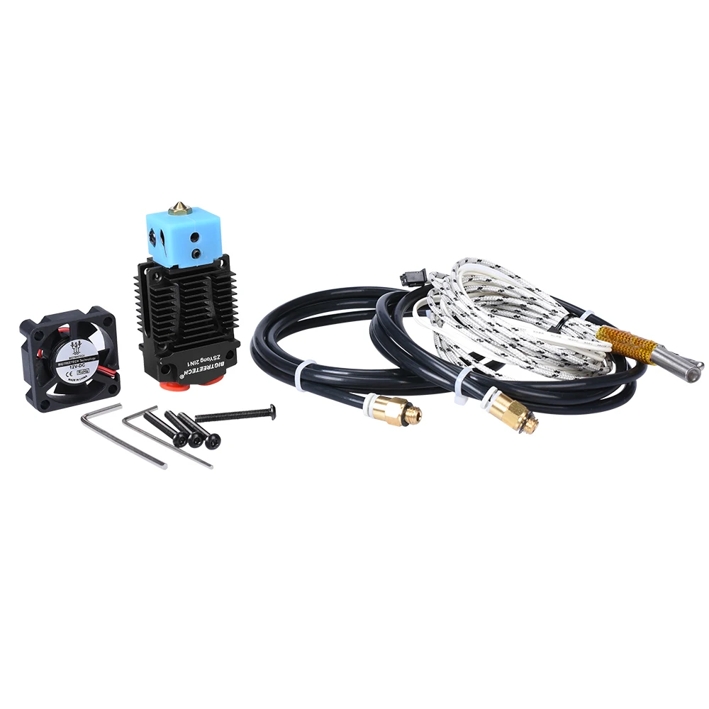3D принтер экструдер 2 в 1 Out Hotend двойной цвет Модернизированный 12 В/24 В нагреватель