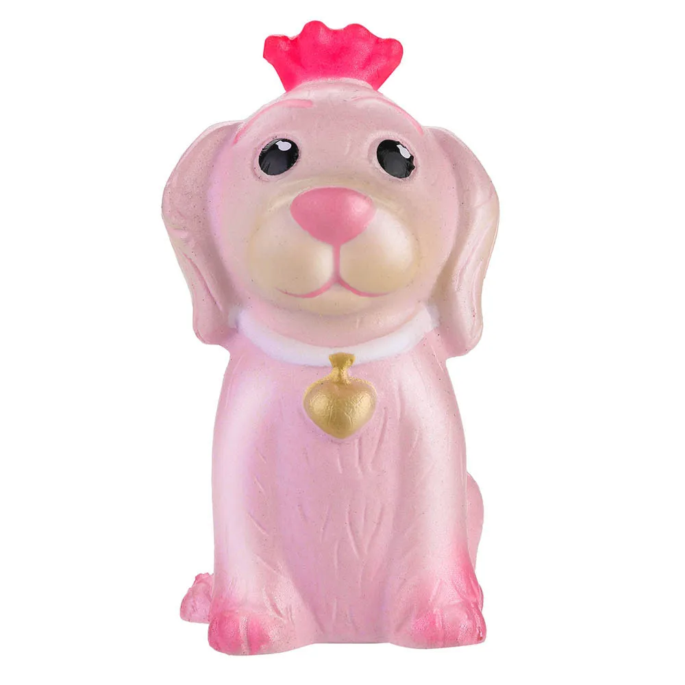 Squeeze Stress Reliever Pink Pet Dog Slow Rising Toys Gifts decompression Slow rebound toy mood Pressure relief toy #A