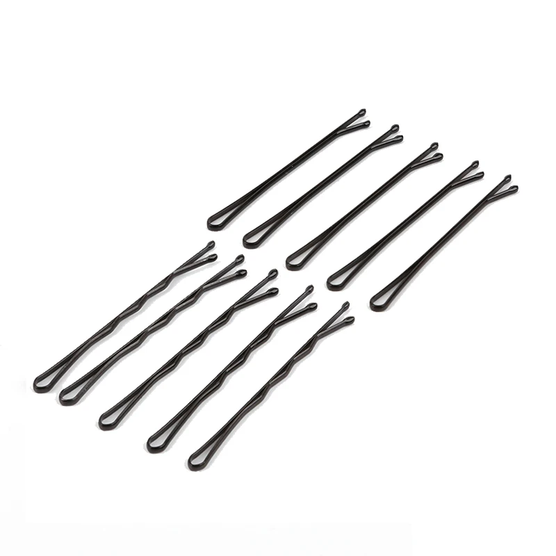 Bobby Pins 10-20Pcs 5-6cm Invisible Black Wavy Grips Hairstyle Hairpins Women Salon Barrette Straight Hair Clips Styling Tool hair clips hair accessories