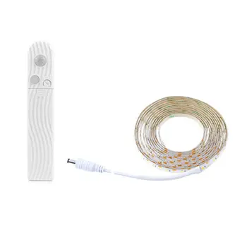 

Led Human Body Induction Soft Light Bar 5V 2835 Staircase Corridor Light Child Bedside Lamp Wardrobe Light Cabinet Light