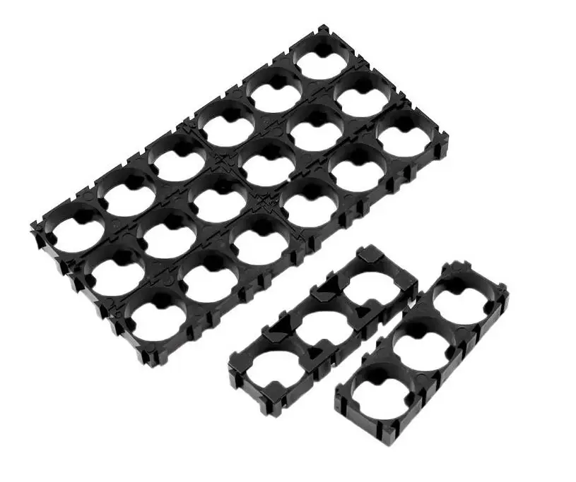 2000pcs/lot MasterFire 3x Cell 18650 Battery Spacer Radiating Shell Plastic Heat Holder Bracket Batteries Storage Box Brackets