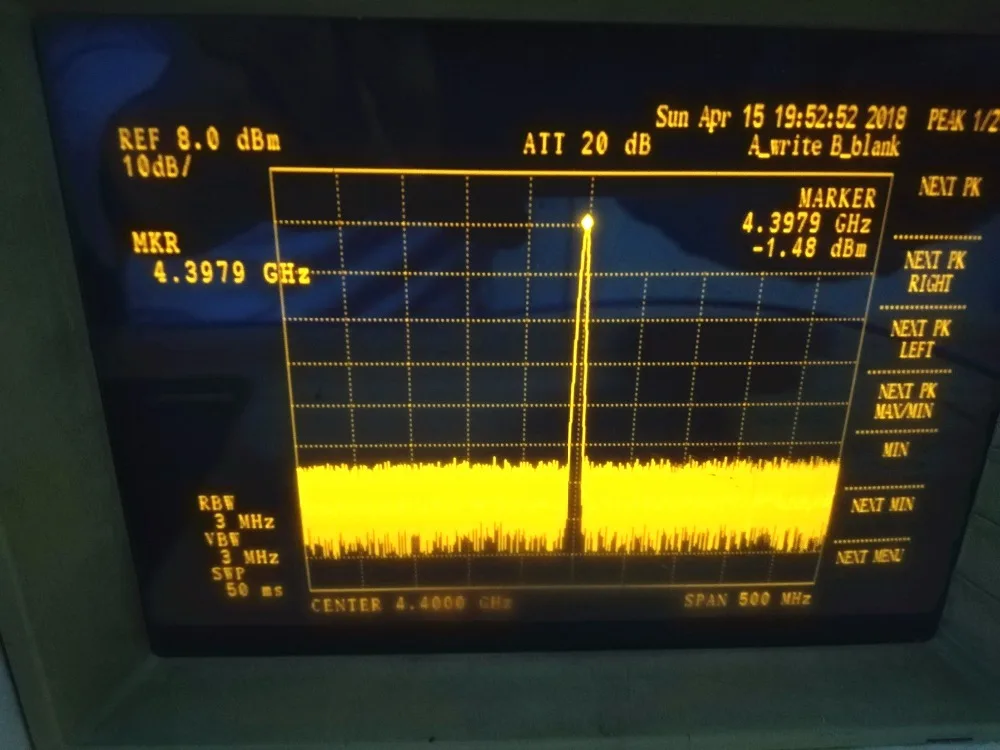 Бесплатная доставка источник радиочастотного сигнала ADF4350 ADF4351 + STM32F103 управление